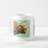 Triceratops Kaffeetasse (Vorderseite Links)