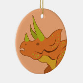 Triceratops Keramik Ornament (Rechts)