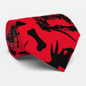 Triceratops Krawatte (Gerollt)