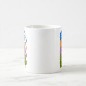 Triceratops kretischer Cartoon Kaffeetasse (Mittel)