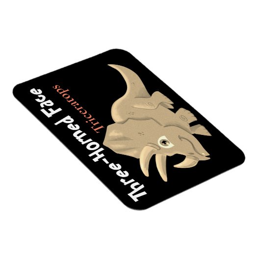 Triceratops Magnet (Rechte Seite)