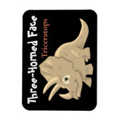 Triceratops Magnet (Vertikal)