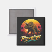 Triceratops Magnet (Vorderseite/Rückseite)