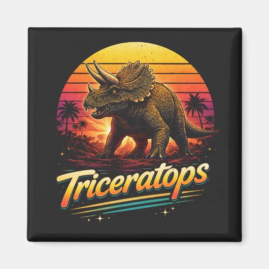 Triceratops Magnet (Vorne)