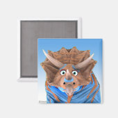 Triceratops Magnet (Vorderseite/Rückseite)