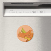 Triceratops Magnet (In Situ (Geschirrspüler))