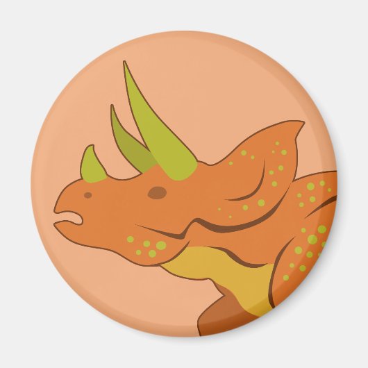 Triceratops Magnet (Vorne)