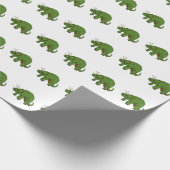 Triceratops-Packpapier Geschenkpapier (Ecke)
