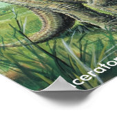 Triceratops Poster (Ecke)