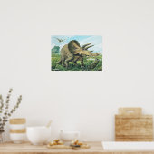 Triceratops Poster (Küche)
