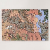 Triceratops Puzzle (Horizontal)