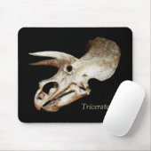 Triceratops-Schädel-Mauspad Mousepad (Mit Mouse)