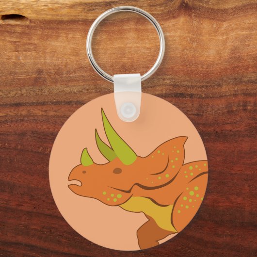 Triceratops Schlüsselanhänger (Vorderseite)