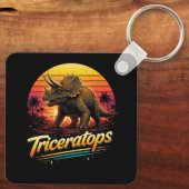 Triceratops Schlüsselanhänger (Rückseite)