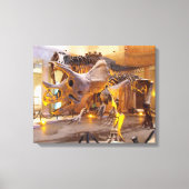 Triceratops Skeleton Canvas Print Leinwanddruck (Vorderseite)