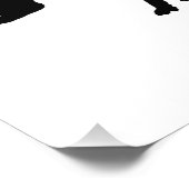 Triceratops skelett fotodruck (Ecke)