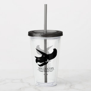 Triceratops Skull Acryltrinkbecher