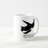 Triceratops Skull Kaffeetasse (VorderseiteRechts)