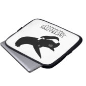 Triceratops Skull Laptopschutzhülle (Vorne Knopf)