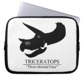 Triceratops Skull Laptopschutzhülle (Vorderseite)