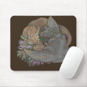 Triceratops Snuggles Mousepad (Mit Mouse)