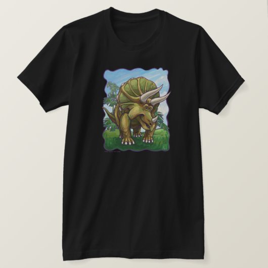 Triceratops T - Shirt (Design vorne)