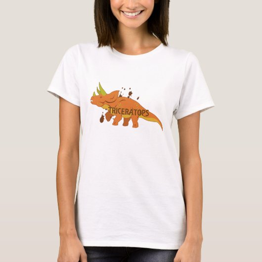 Triceratops T-Shirt (Vorderseite)
