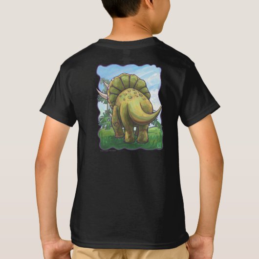 Triceratops T - Shirt (Rückseite)