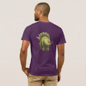 Triceratops T - Shirt (Schwarz voll)