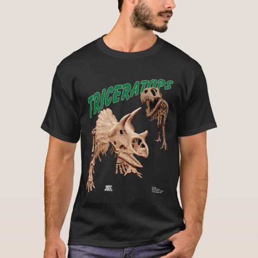 Triceratops T-Shirt (Vorderseite)
