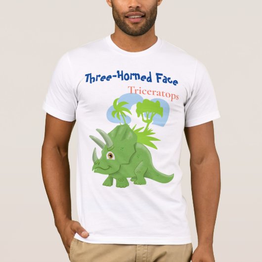 Triceratops T-Shirt (Vorderseite)