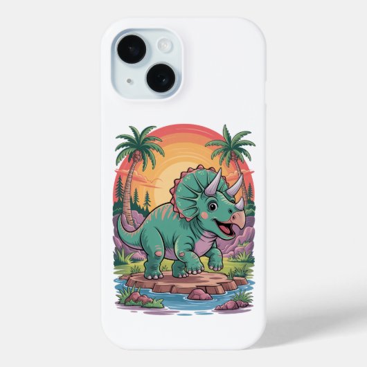 Triceratops triumphiert Case-Mate iPhone hülle (Rückseite)
