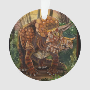 Triceratops-Wald Ornament