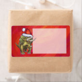 Tricerops Weihnachten auf Rot (Insitu)