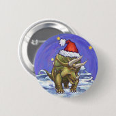 Tricerops Weihnachten Button (Vorne & Hinten)