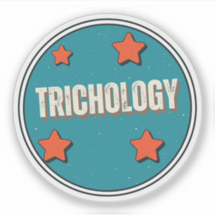 Trichologie Aufkleber