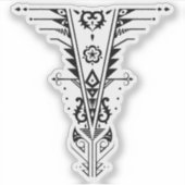 Trichotomie Aufkleber (Vorderseite)