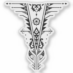 Trichotomie Aufkleber