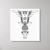 Trichotomie Leinwanddruck (Vorderseite)