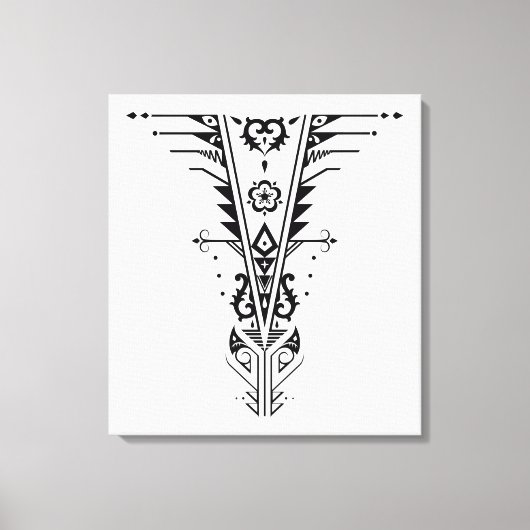 Trichotomie Leinwanddruck (Vorderseite)