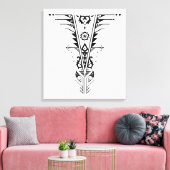 Trichotomie Leinwanddruck (Insitu (Wohnzimmer))