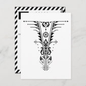 Trichotomie Postkarte (Vorne/Hinten)