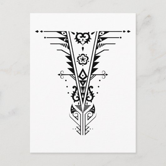 Trichotomie Postkarte (Vorderseite)