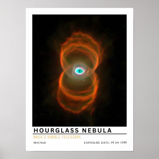Trichternebel Weltraum Bildung Poster (Vorne)