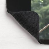Trichterwindenranke und -blatt mousepad (Ecke)