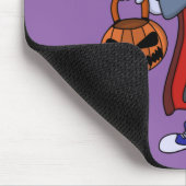 Trick and Leckerei a Vampire on Halloween Mousepad (Ecke)