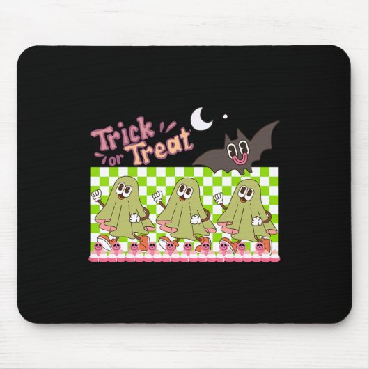 Trick der Leckerei Halloween Mousepad (Vorne)