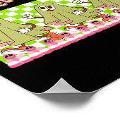 Trick der Leckerei Halloween Poster (Ecke)