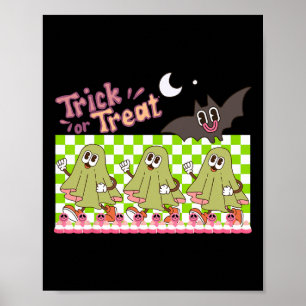 Trick der Leckerei Halloween Poster