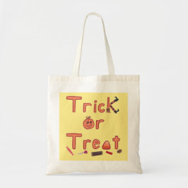 Trick, Leckerei Broom Hexenleder Candy Halloween B Tragetasche
